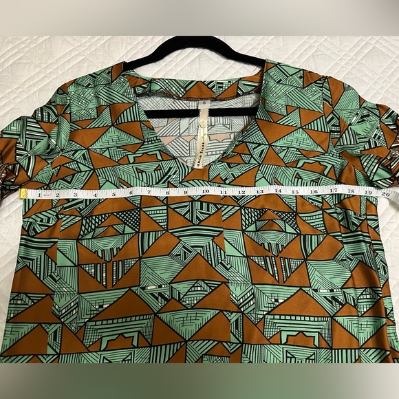 NWT Uncle Frank Retro Print Shift Dress Small 100% Cotton Made in USA - Picture 8 of 13